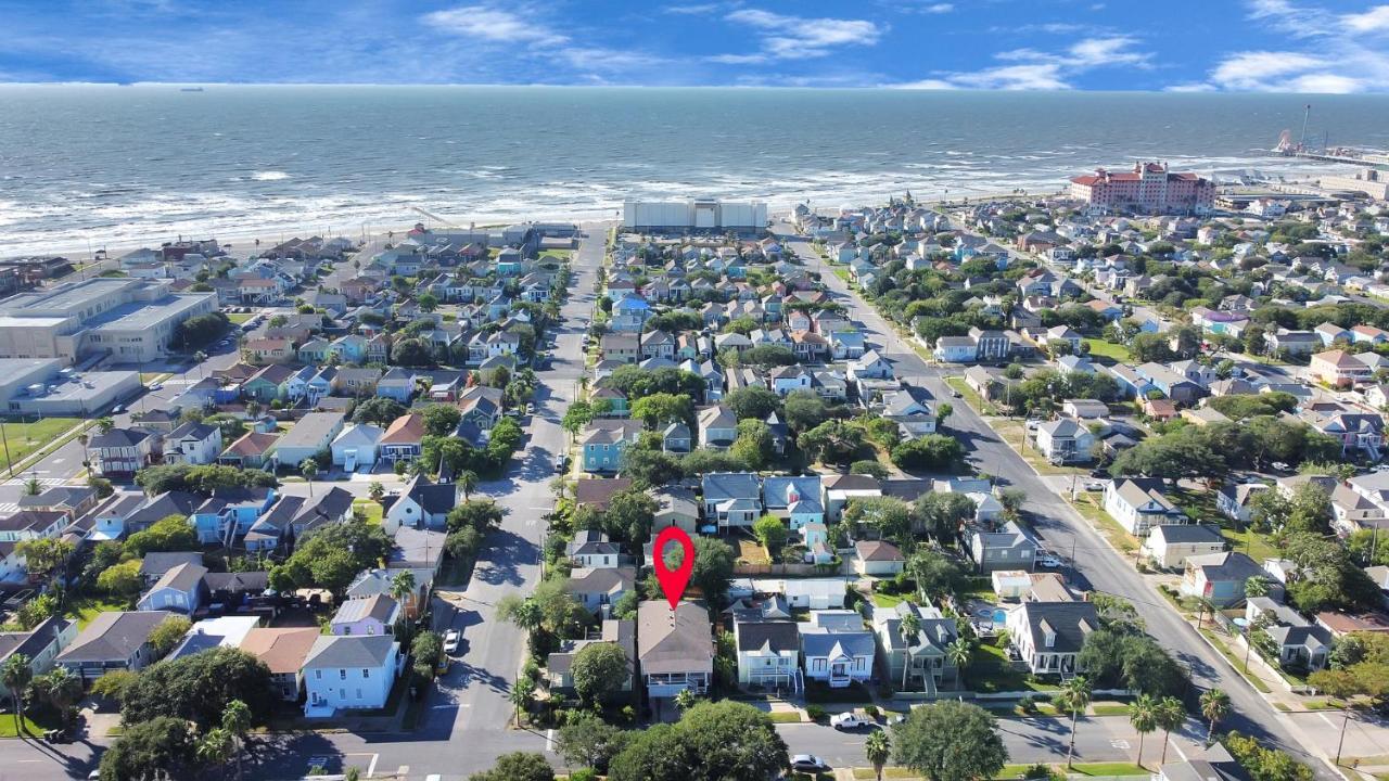 Cozy Historic Galveston House-8 Min Walk To Beach! Exterior foto